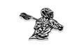 Lax Shot B&W – UV DTF PermaSticker