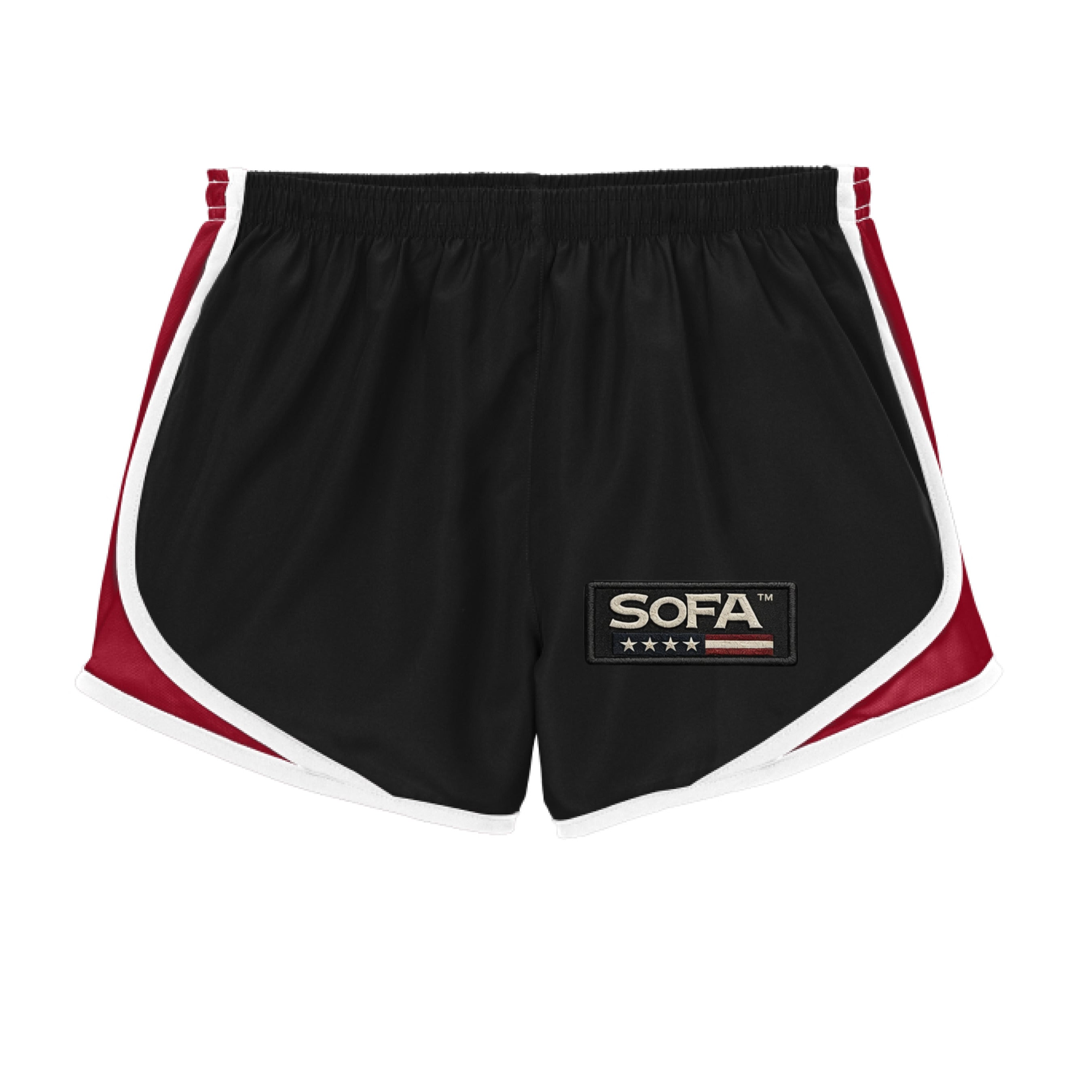 Blk/Tr Red/Wht - FRONT