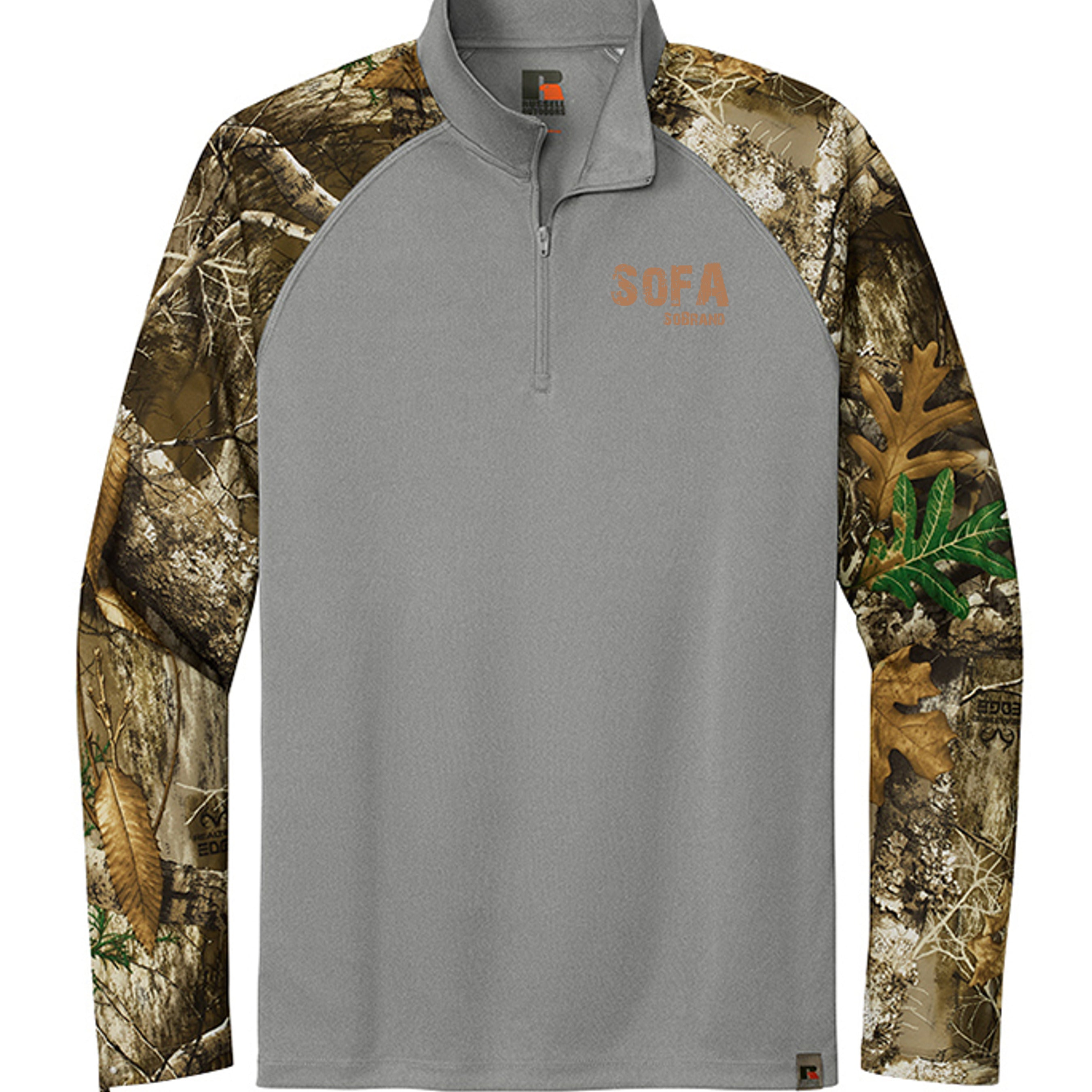 Grey Concrete Heather/ Realtree Edge - RU152 - FRONT