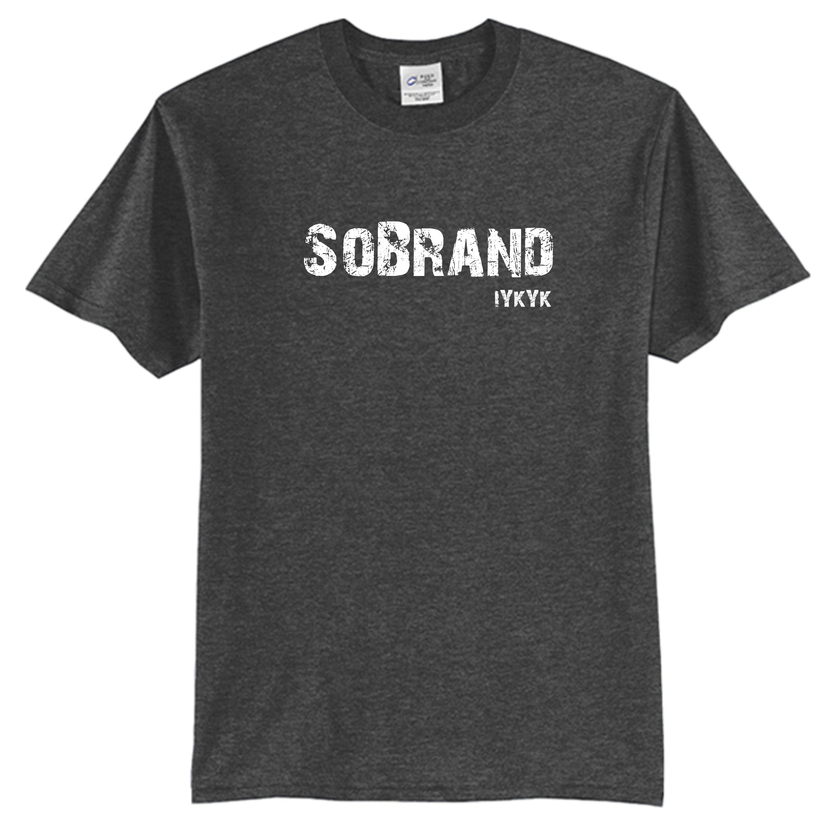 Dark Heather Grey - PC55T - FRONT