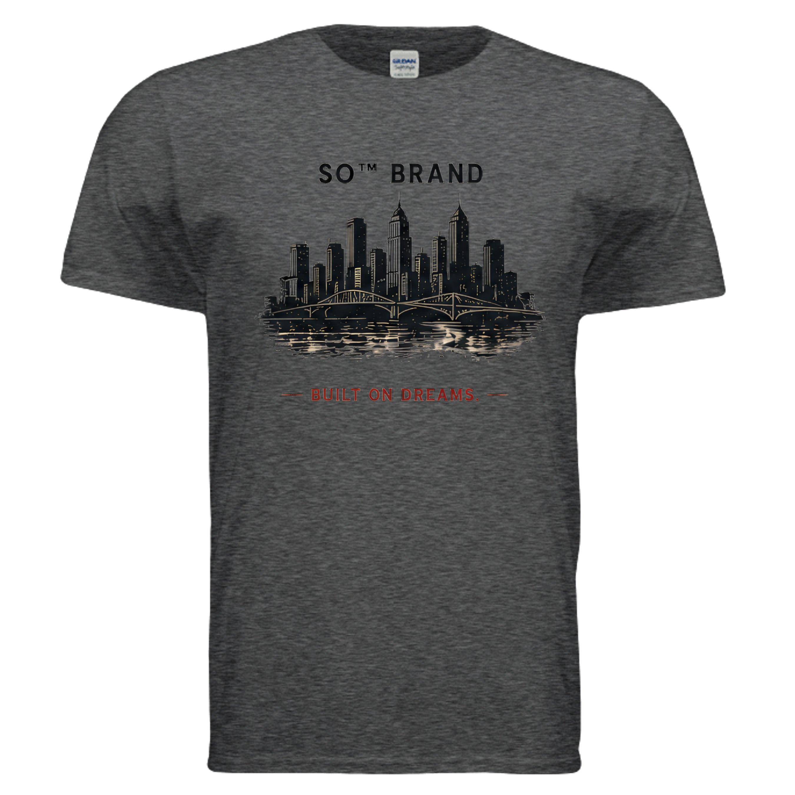 DARK HEATHER - G640 - FRONT